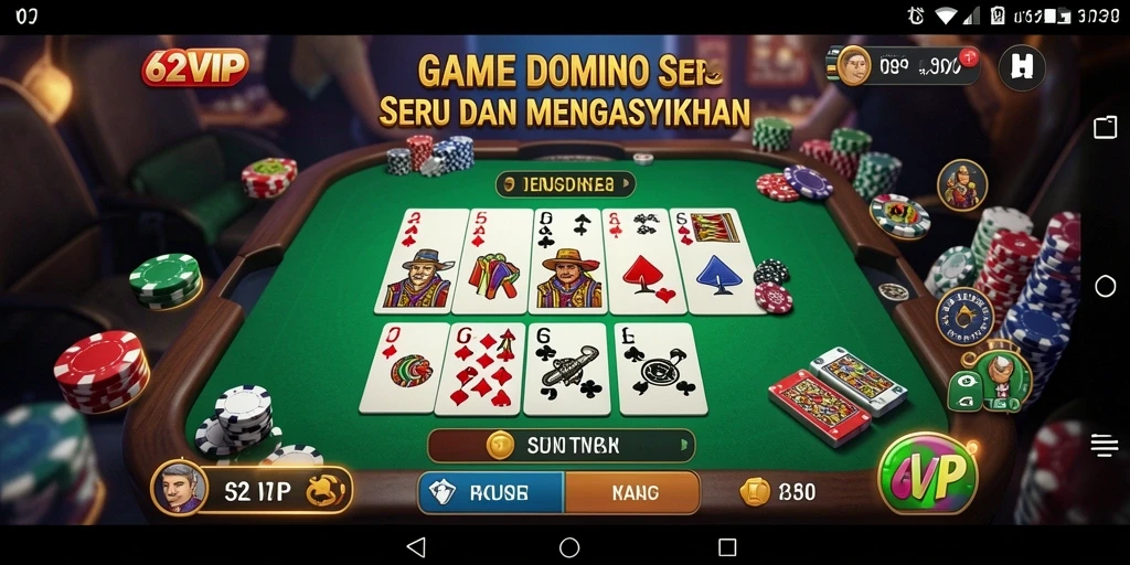 Tampilan gameplay 62VIP yang seru dan menegangkan.