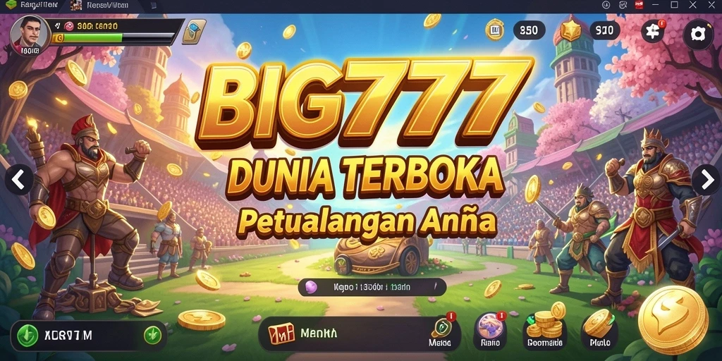 Screenshot gameplay BIG777 dengan petualangan Open World yang menakjubkan.