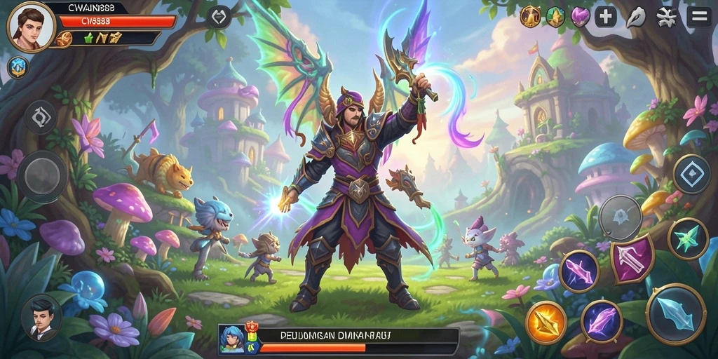 Tampilan gameplay CW8888 yang seru dan menantang.