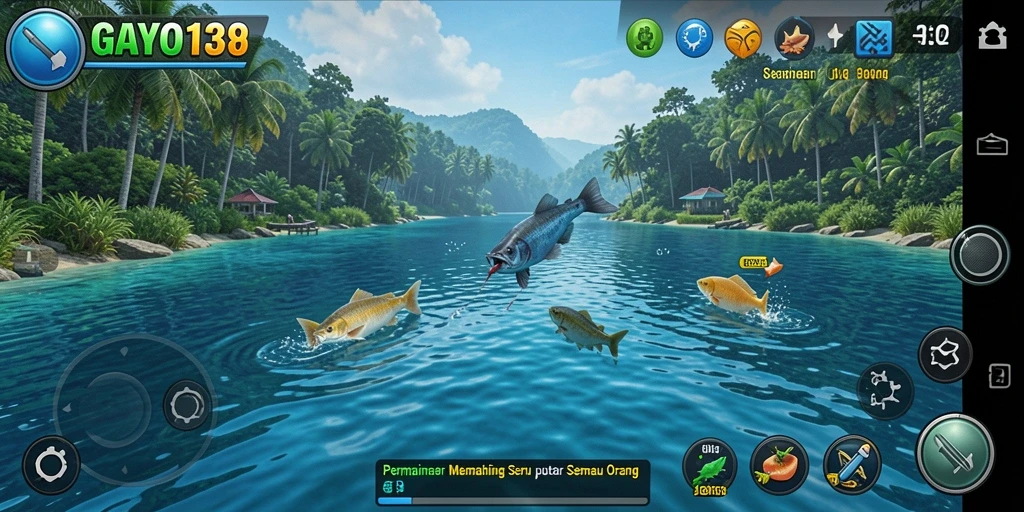 Tangkapan ikan yang spektakuler dalam GAYO138.