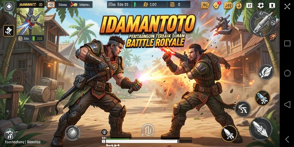 Tampilan gameplay mendebarkan dalam IDAMANTOTO.