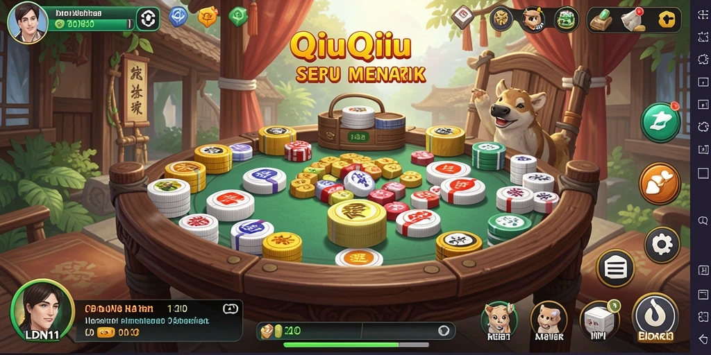 Tampilan gameplay LDN11 yang seru dan kompetitif.