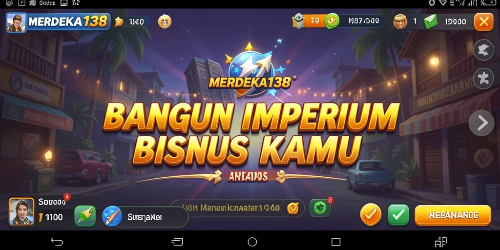 Tampilan gameplay <strong>MERDEKA138</strong> yang menakjubkan dan penuh warna.