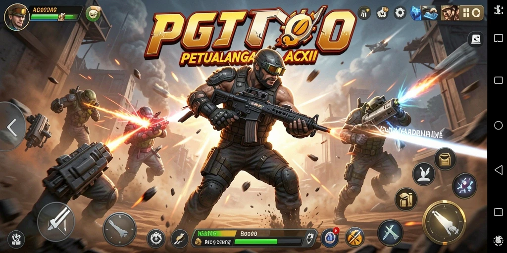 Tangkapan layar gameplay PGTOTO yang menegangkan dalam aksi.