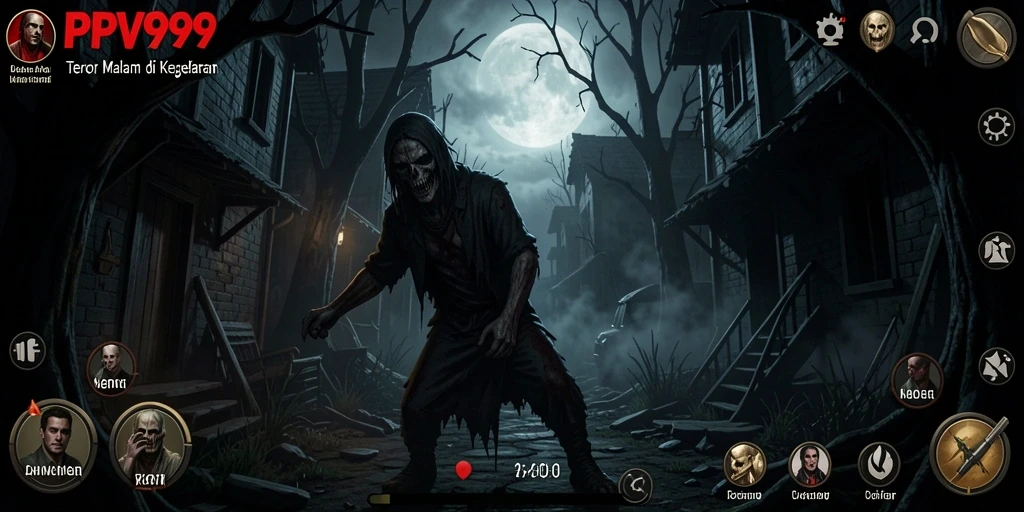 Tampak mencekam dari gameplay PPV99 yang penuh ketegangan.