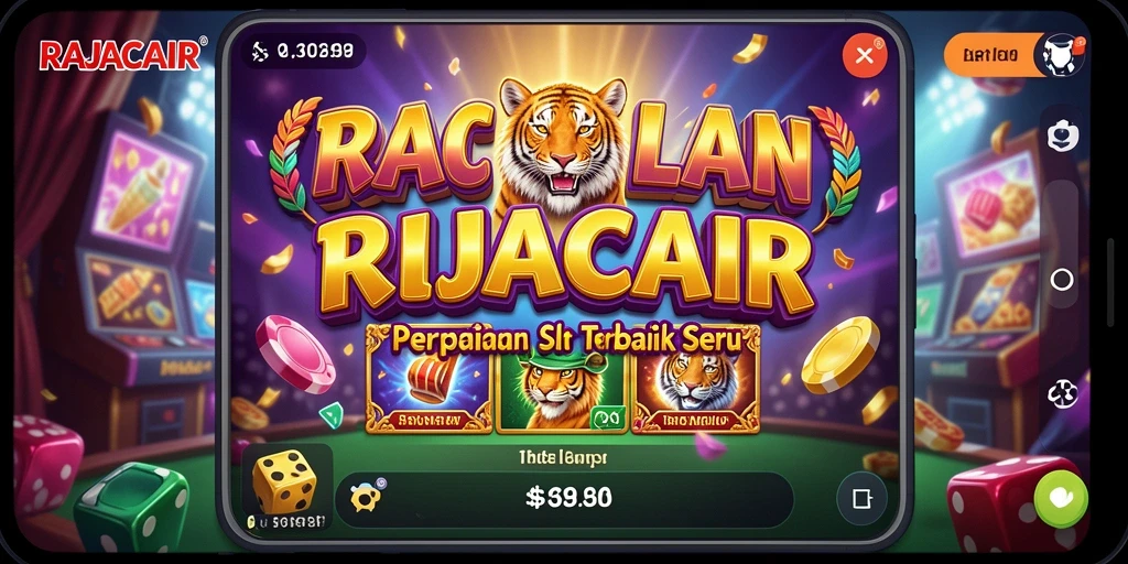 Gameplay menarik dari RAJACAIR dengan mesin slot yang bervariasi.