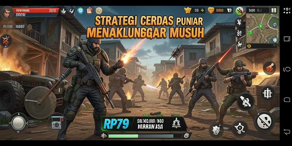 Tampilan spektakuler gameplay RP79 yang penuh strategi.