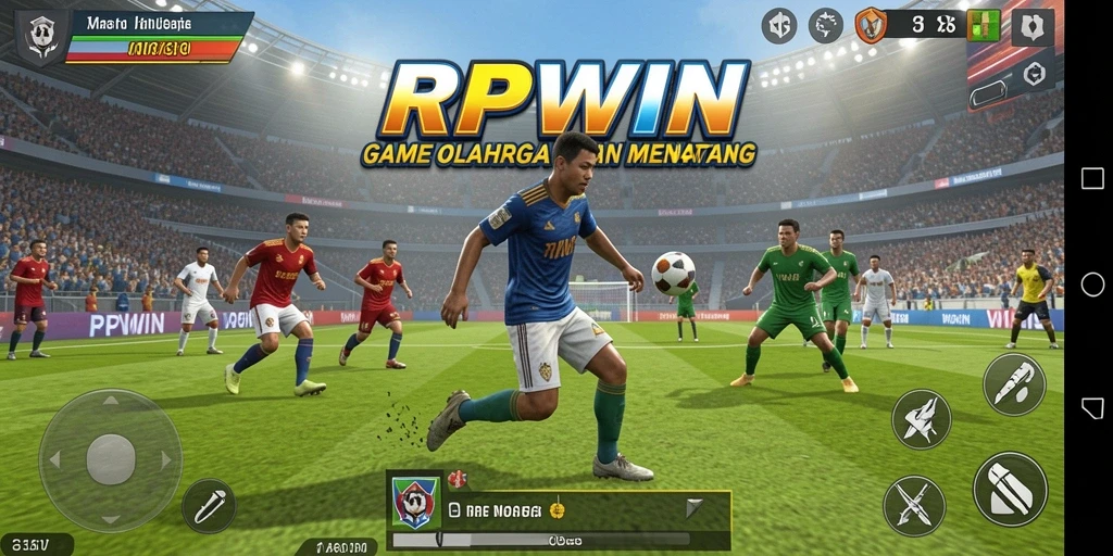 Tampilan utama gameplay RPWIN yang seru dan kompetitif.