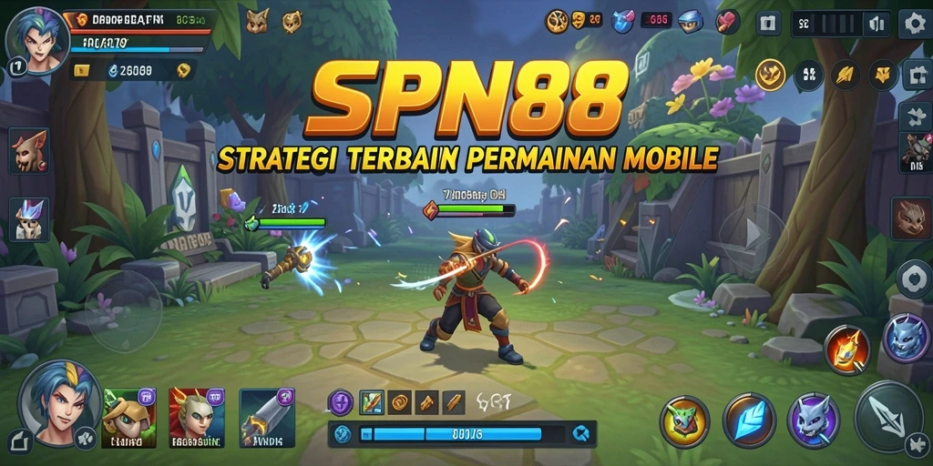 Tangkapan layar SPN88 menampilkan aksi strategis yang mendebarkan.